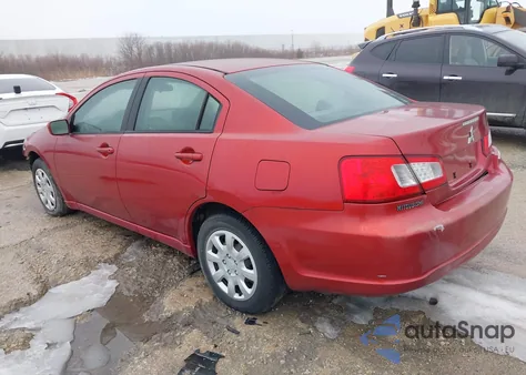 2009 Mitsubishi Galant Sport Edition/Es z USA, uszkodzony, nr VIN 4A3AB36FX9E040885